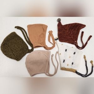 3-6m baby bonnets / hats